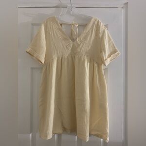 Pink Lily Baby Doll Dress